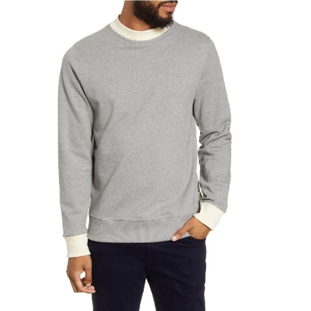 🎁 Oliver Spencer Robin Slim Fit Organic Cotton Sweat